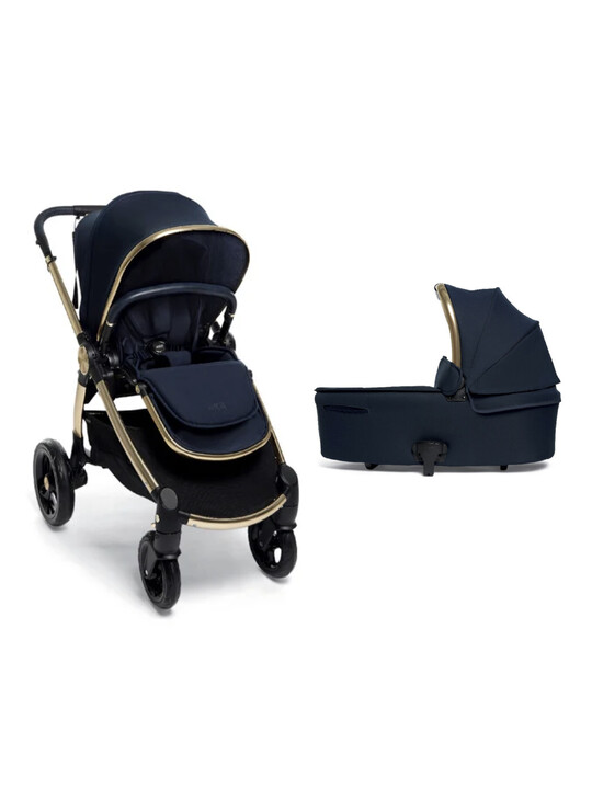 Ocarro Midnight Pushchair with Midnight Carrycot image number 1